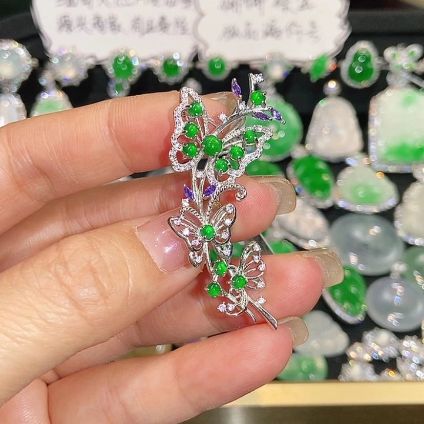 【闪购商品】颈饰未镶嵌翡翠天然翡翠