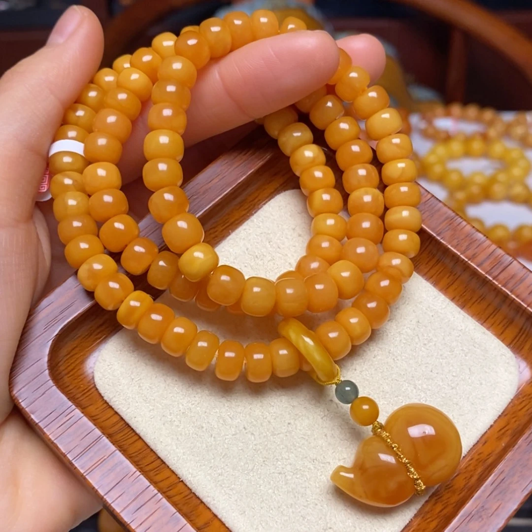【闪购商品】蜜蜡手链未镶嵌手串