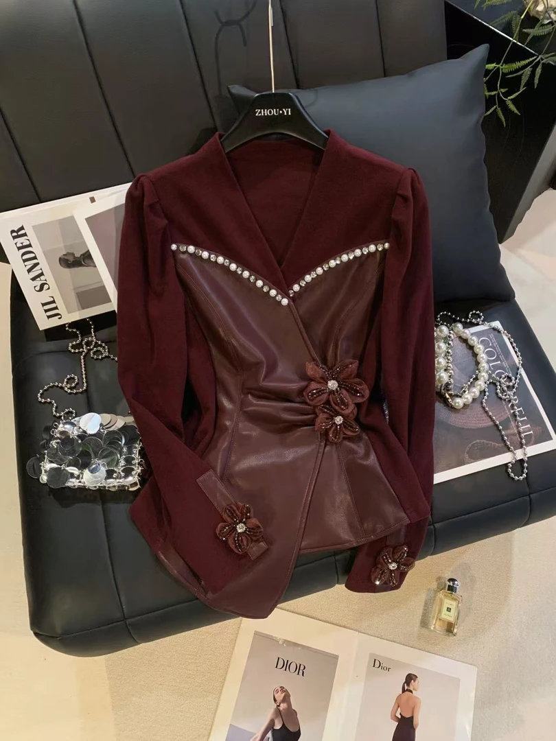 ZHOUYI/周一原创【051号-100号】请勿拍错 2025冬季百搭T恤女装0105