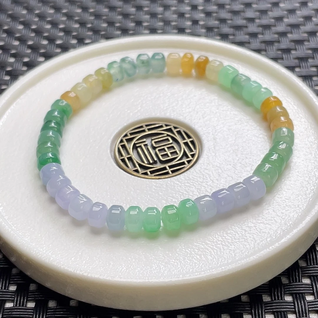 翡翠手链未镶嵌卡5