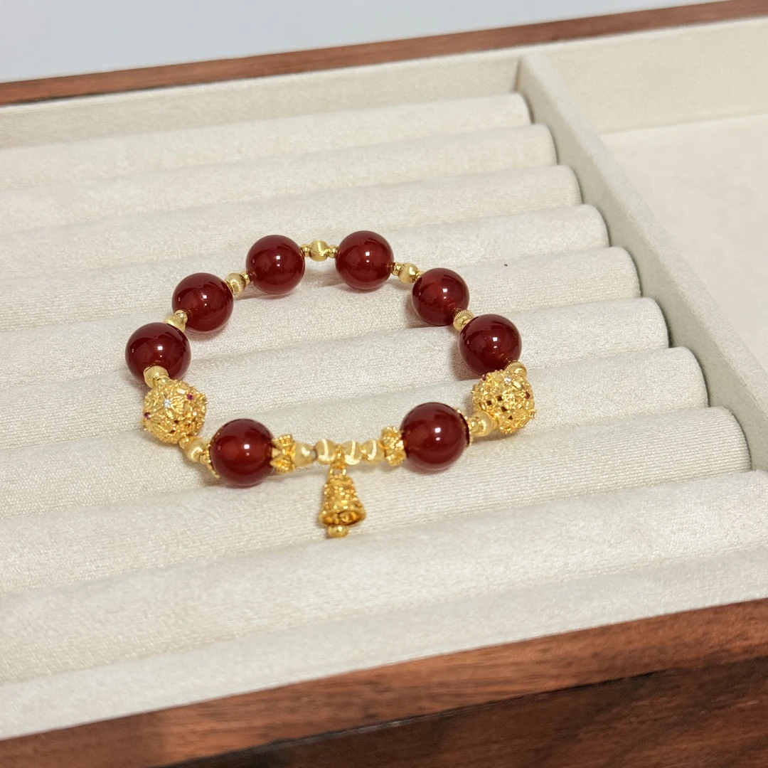 红玛瑙设计师款女生多样性发其一