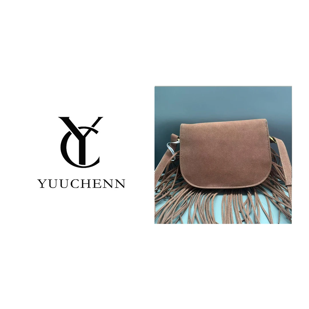 YUUCHENN/41cm原创设计高定真皮包 HH014