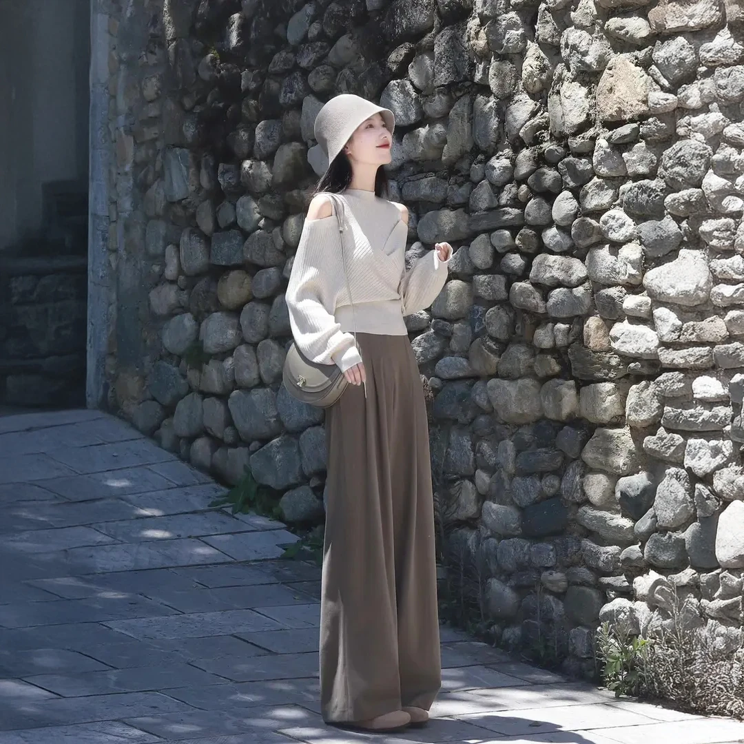 早秋穿搭配一整套时尚两件套装女2025年新款韩系氛围感高级感减龄