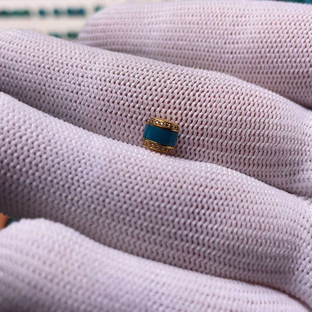 绿松石配饰6 18K金镶嵌