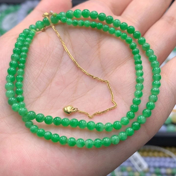 毛衣链未镶嵌翡翠