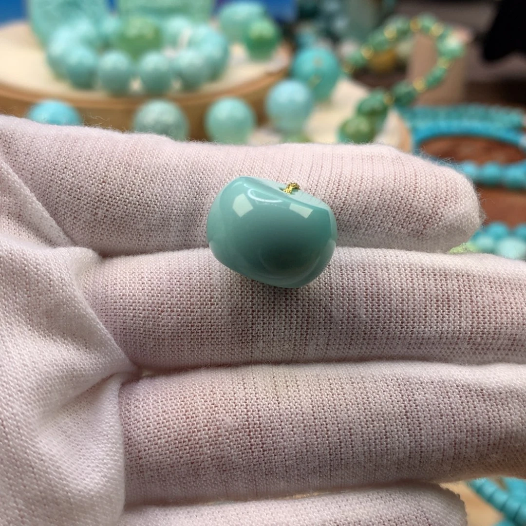 绿松石未镶嵌珠宝奇石17mm
