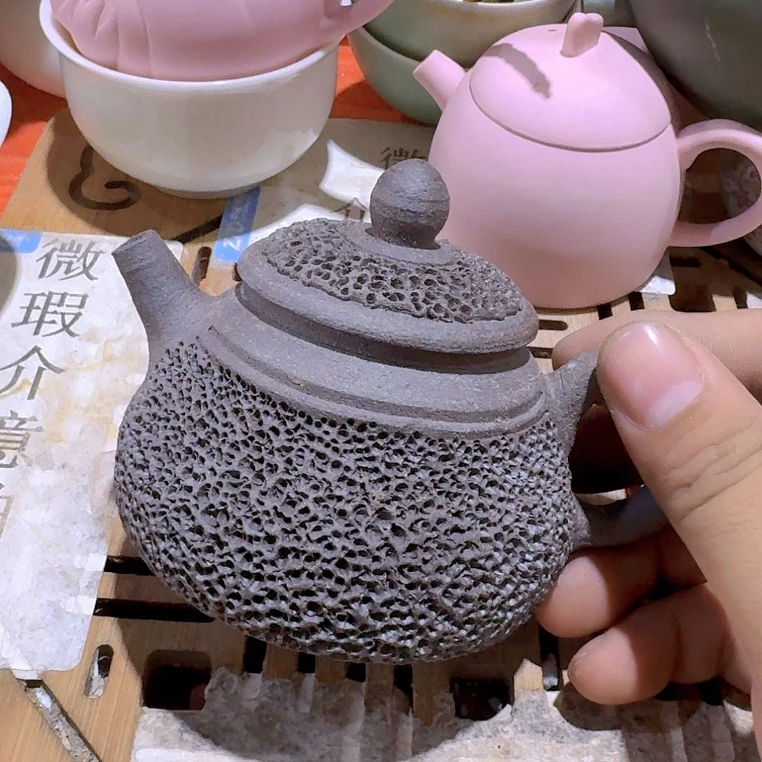 瑕疵茶具。介意勿拍