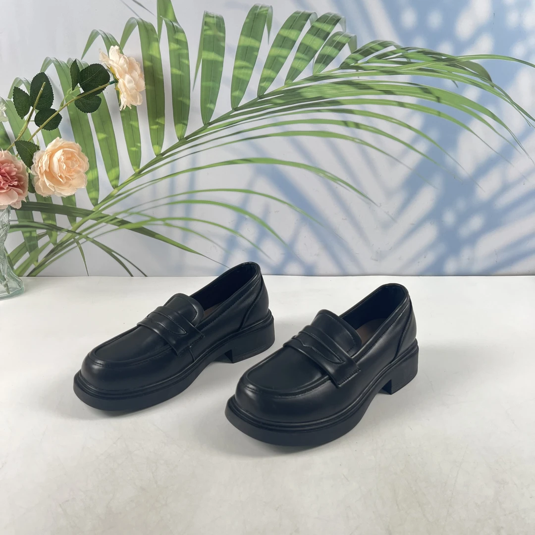 小强家女鞋 芽儿家新款百搭女乐福（Y972-35-3 ）（W33CYV2546401）