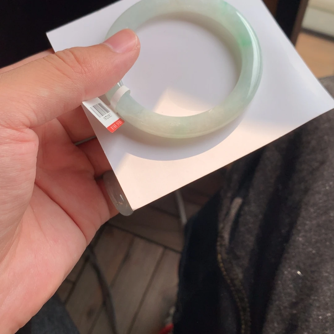 翡翠未镶嵌手镯78号51