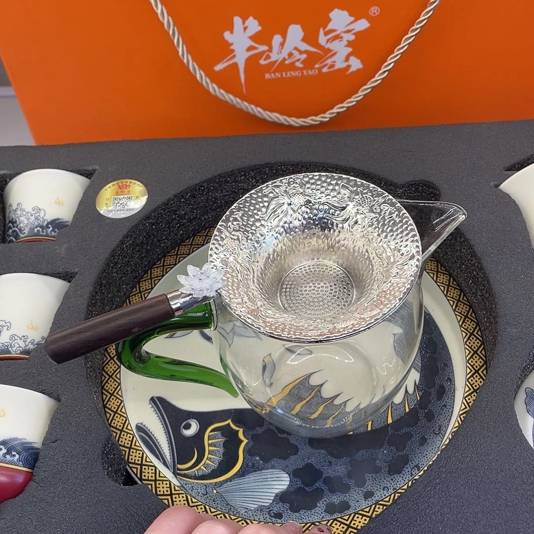 陶景德陶瓷盖碗茶具