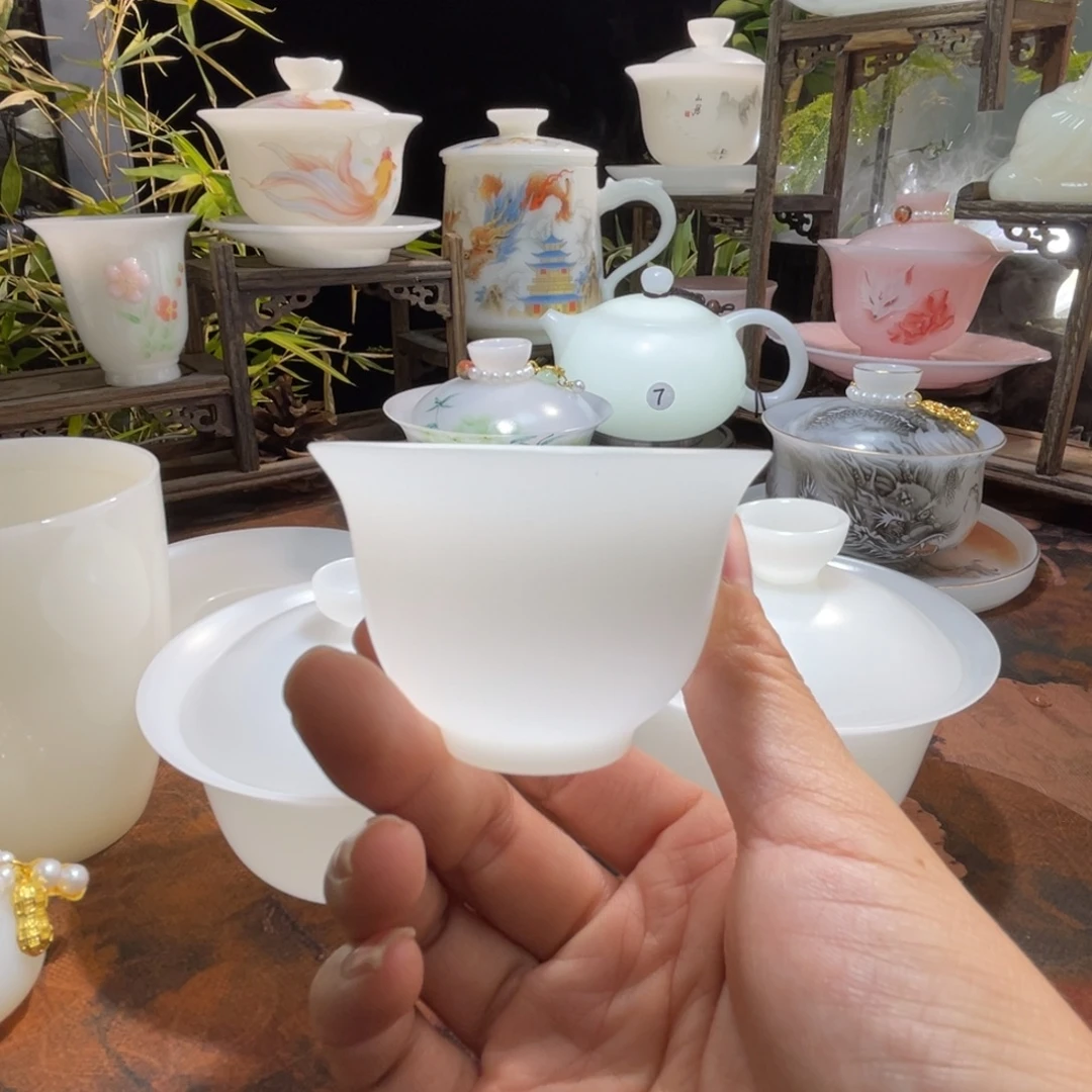 y***h冰晶璞玉素烧水墨山居2个➕釉烧水墨山居2个