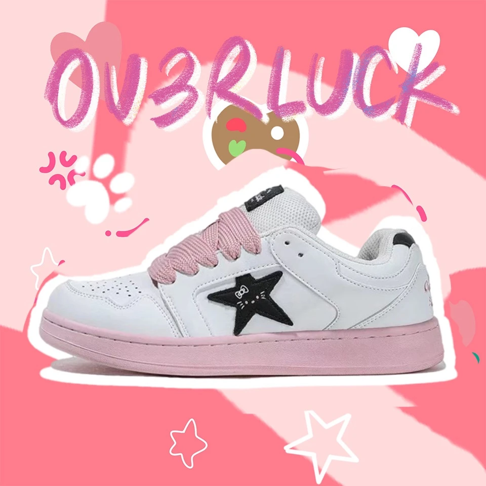 OVERLUCK原创四季休闲女款时尚百搭潮流鞋经典低帮增高透气板鞋