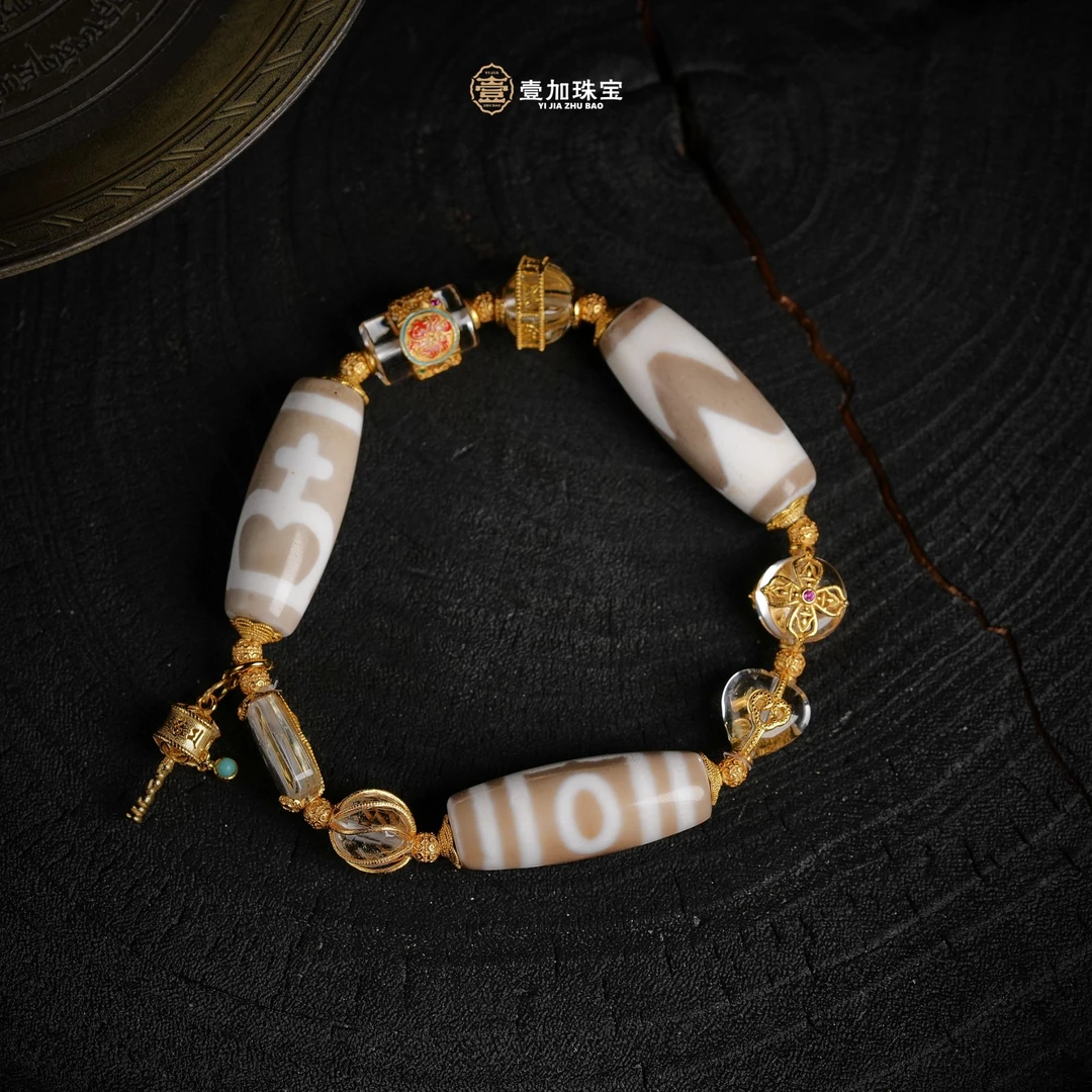 壹加小青|白毫多宝手串多样性发其一2360Z