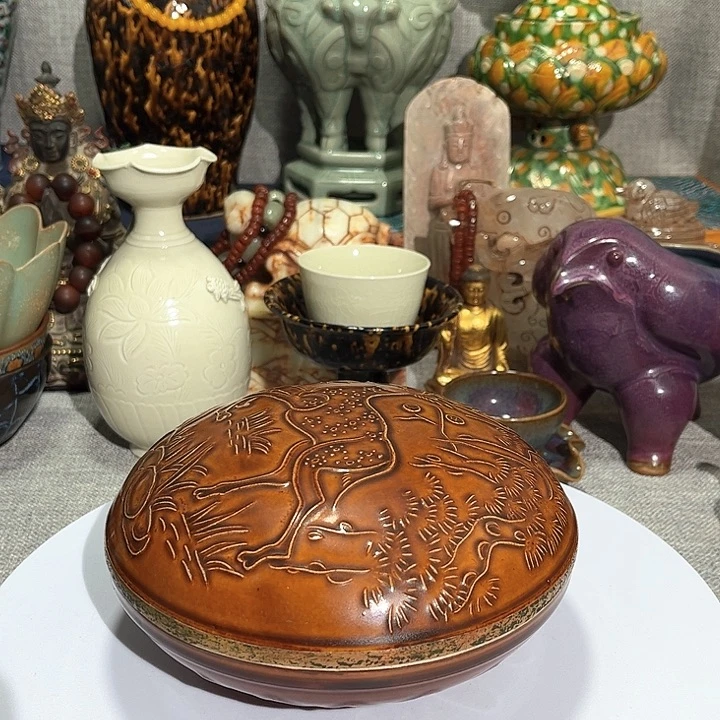 瓷片摆件摆件摆件