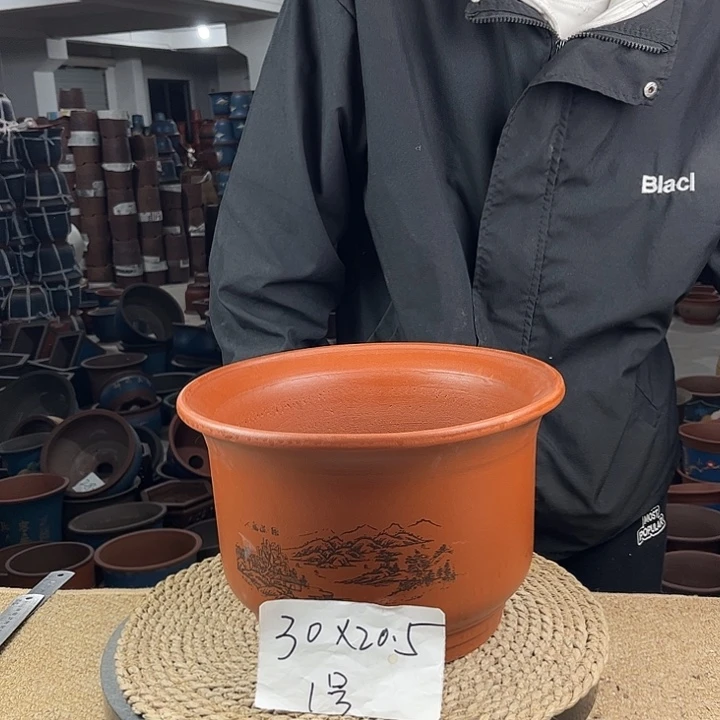 紫砂花盆紫砂花盆