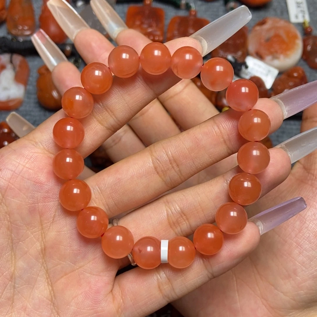 手串未镶嵌南红玛瑙10+mm