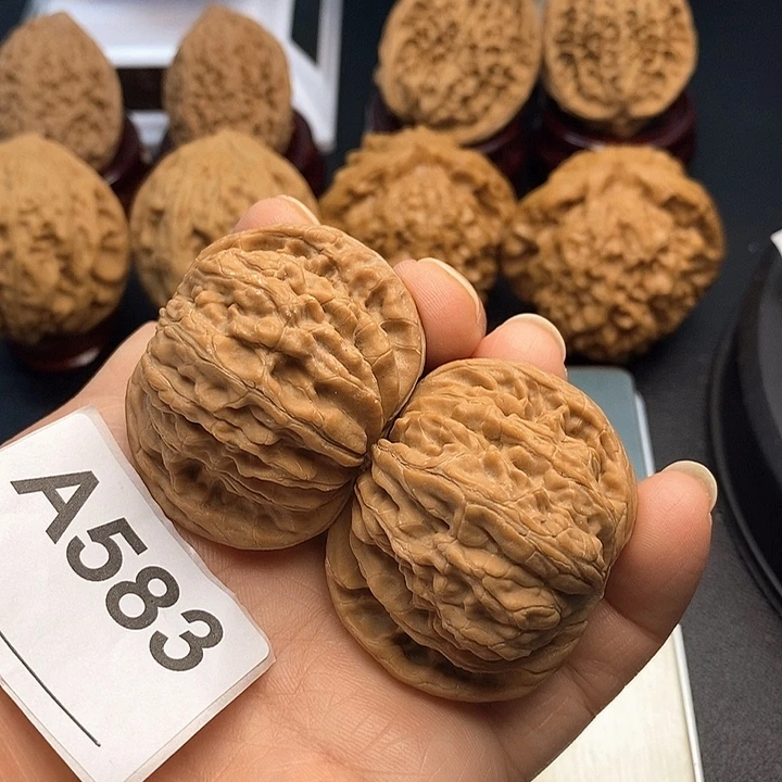 吊坠文玩核桃磨盘4.4