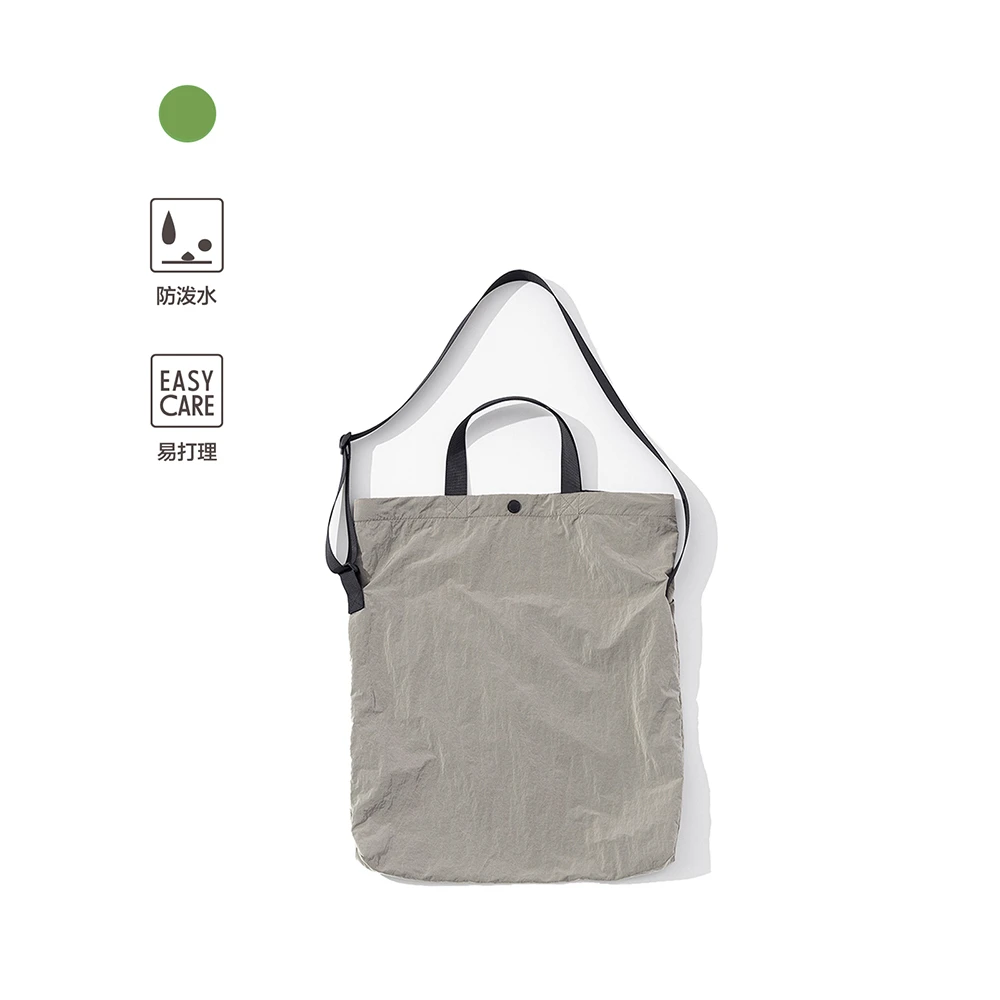 COMMON SCENTS「e.c」易系列防泼水皱感尼龙通勤两用包袋