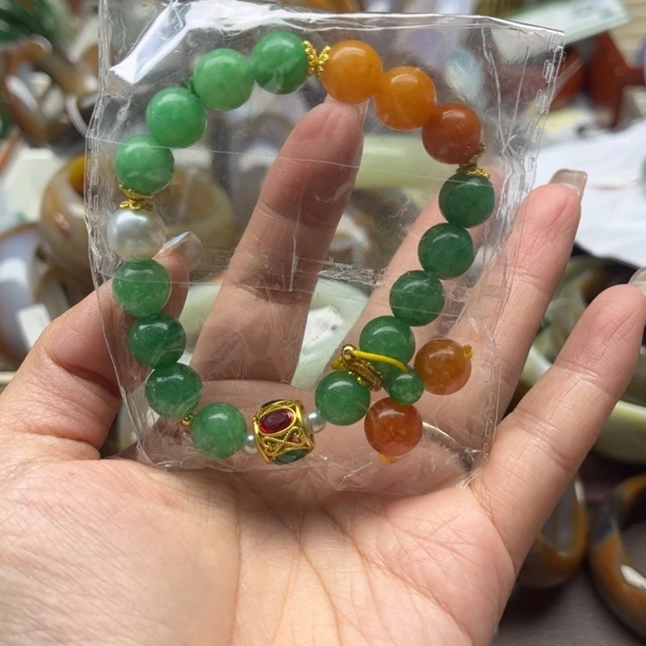 石英质玉手链未镶嵌