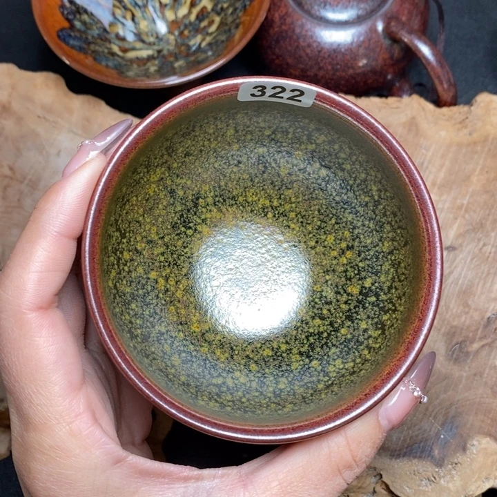 茶盏建窑建盏主人杯322