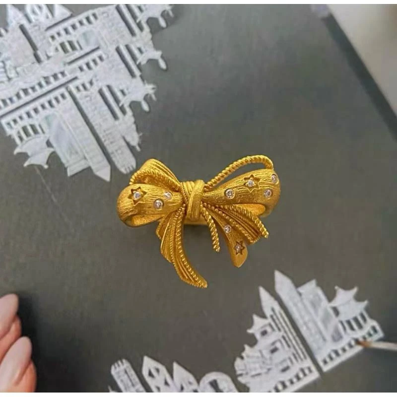 BY187     蝴蝶结戒指