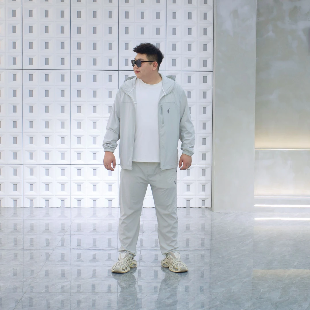 大码男装 夏季新款 外套2540/裤子25309