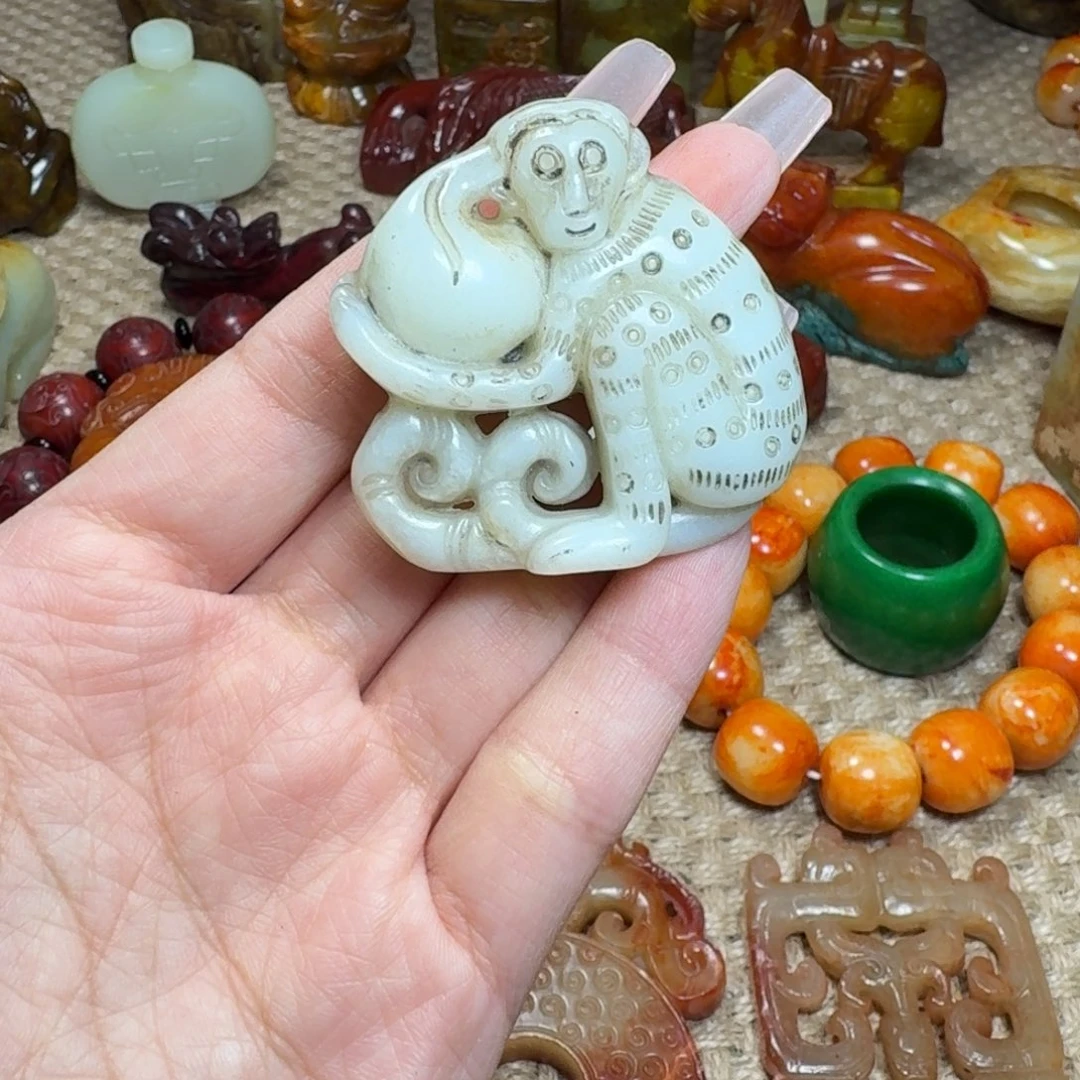 吊坠白玉菩提挂件