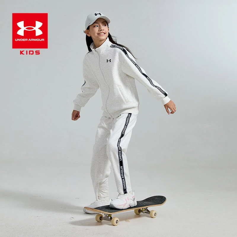 男女秋季运动套装夹克长裤运动儿童运动外套