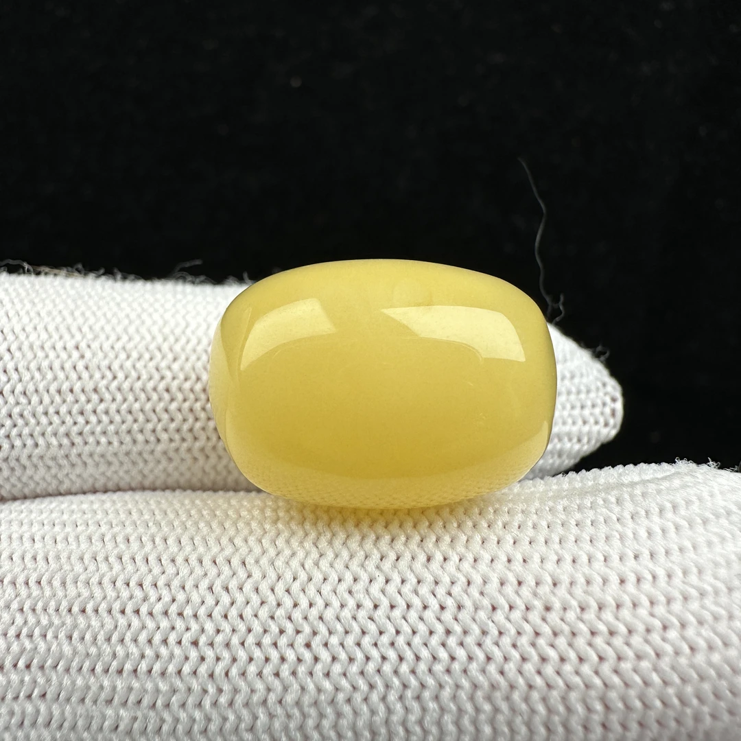 M3355天然蜜蜡制品 桶珠墩子15x20mm2.7克抖音基地发货