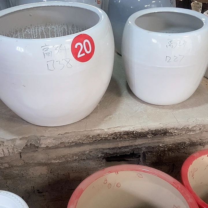 高温烧制白色一套