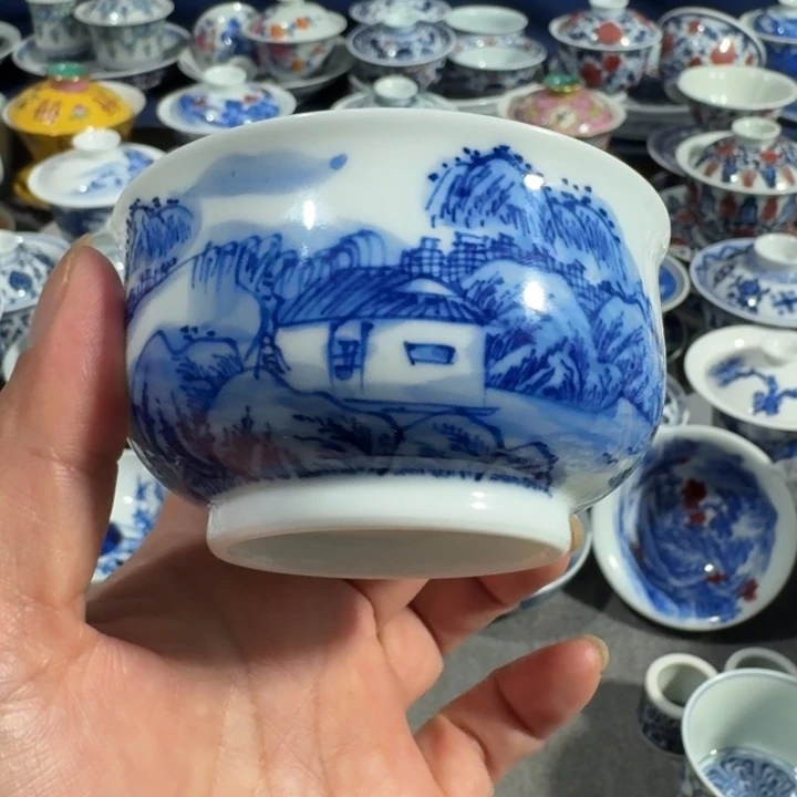 景德镇手工手绘杯