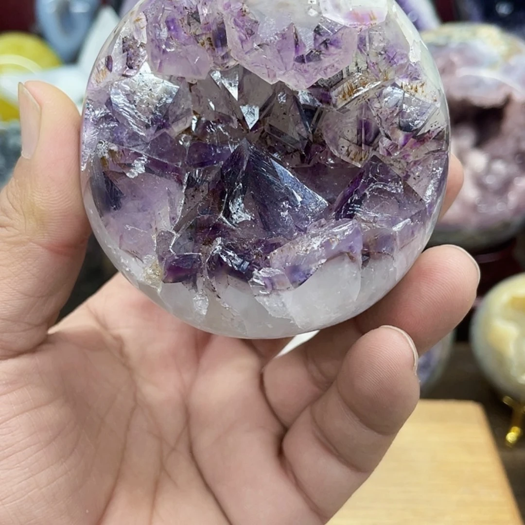 紫晶未镶嵌大型摆件（非配饰）