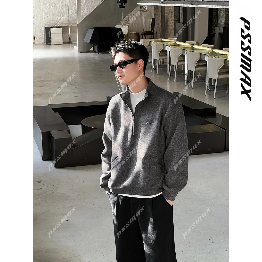 【现货】胖俗俗PSSMAX【重磅抗皱抗寒】秋冬新款保暖休闲长袖卫衣男