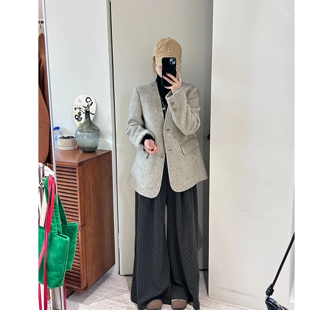 【粉丝专属】直播过款 双面羊毛大衣厂家清货（实体店拿货粉丝群）