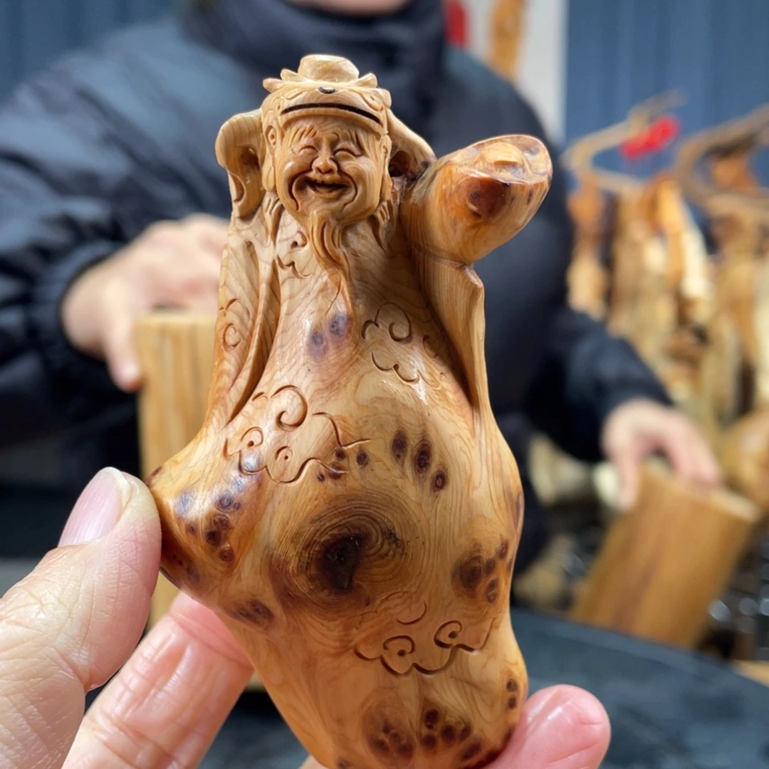 柏木（崖柏）手把件