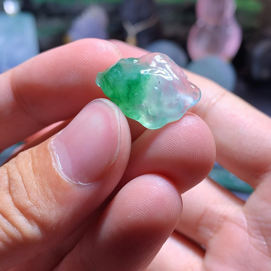 定制翡翠未镶嵌包工