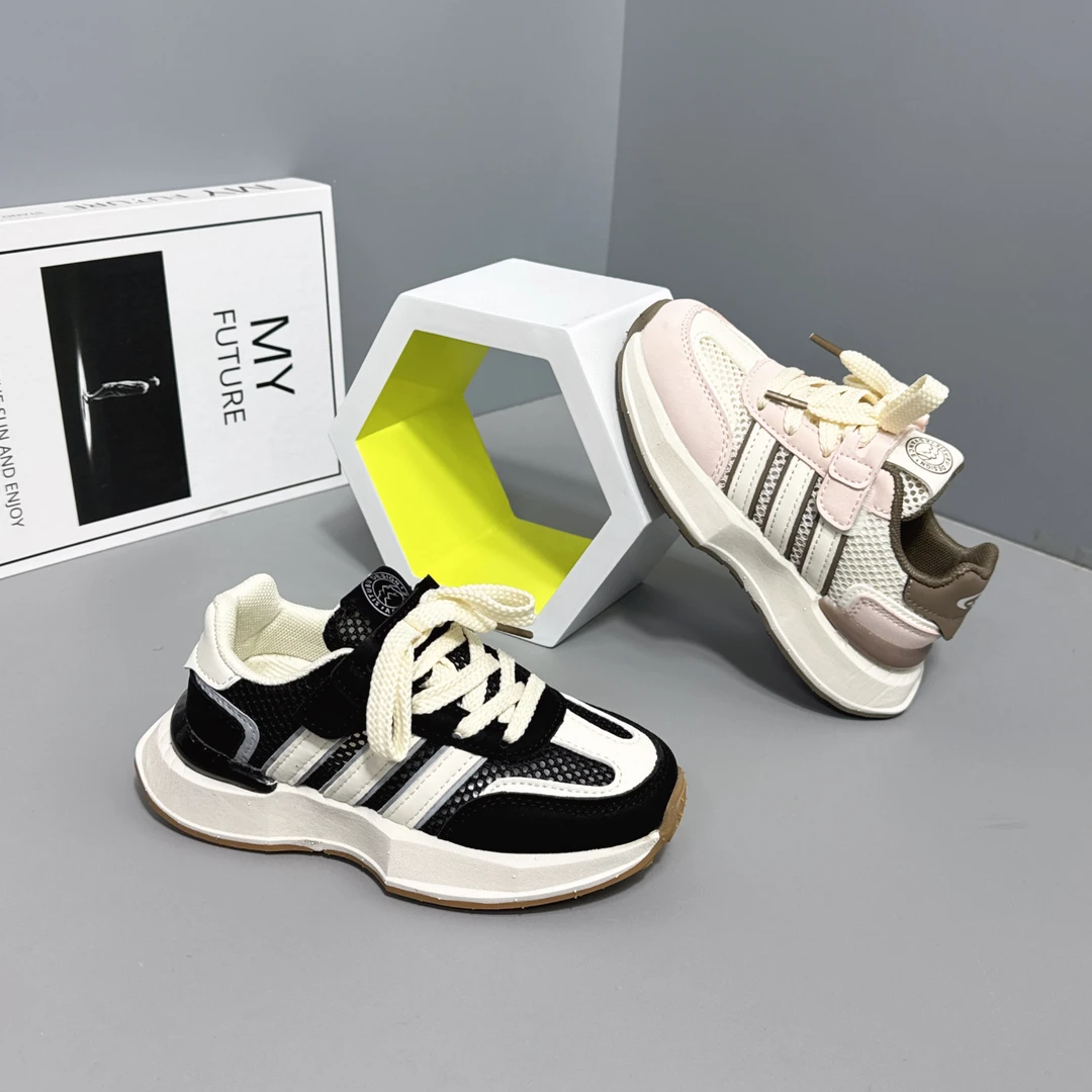 27、28码福利款单网儿童阿甘老爹鞋女童软底运动鞋 8290