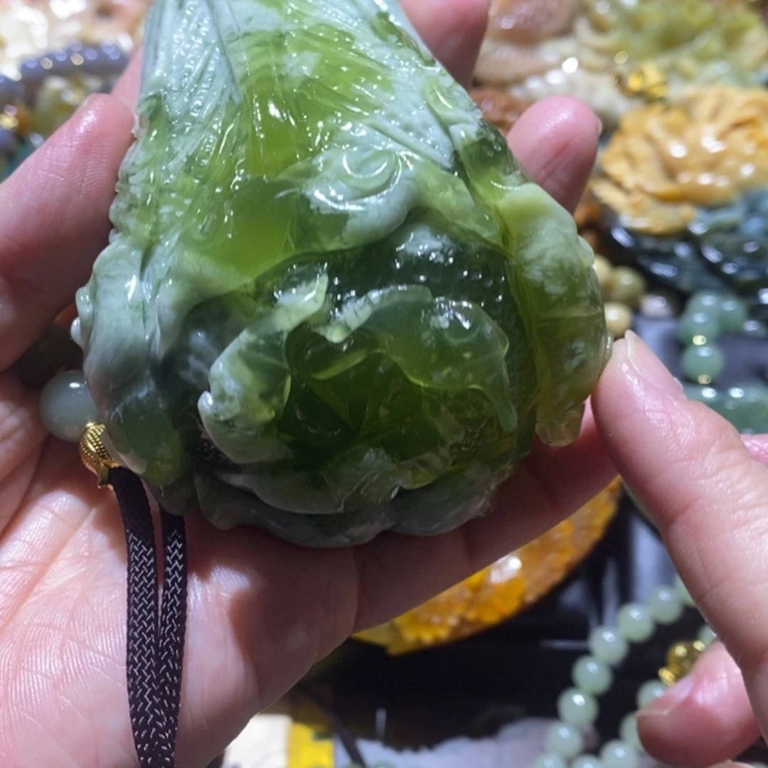 【闪购商品】岫玉毛衣链未镶嵌