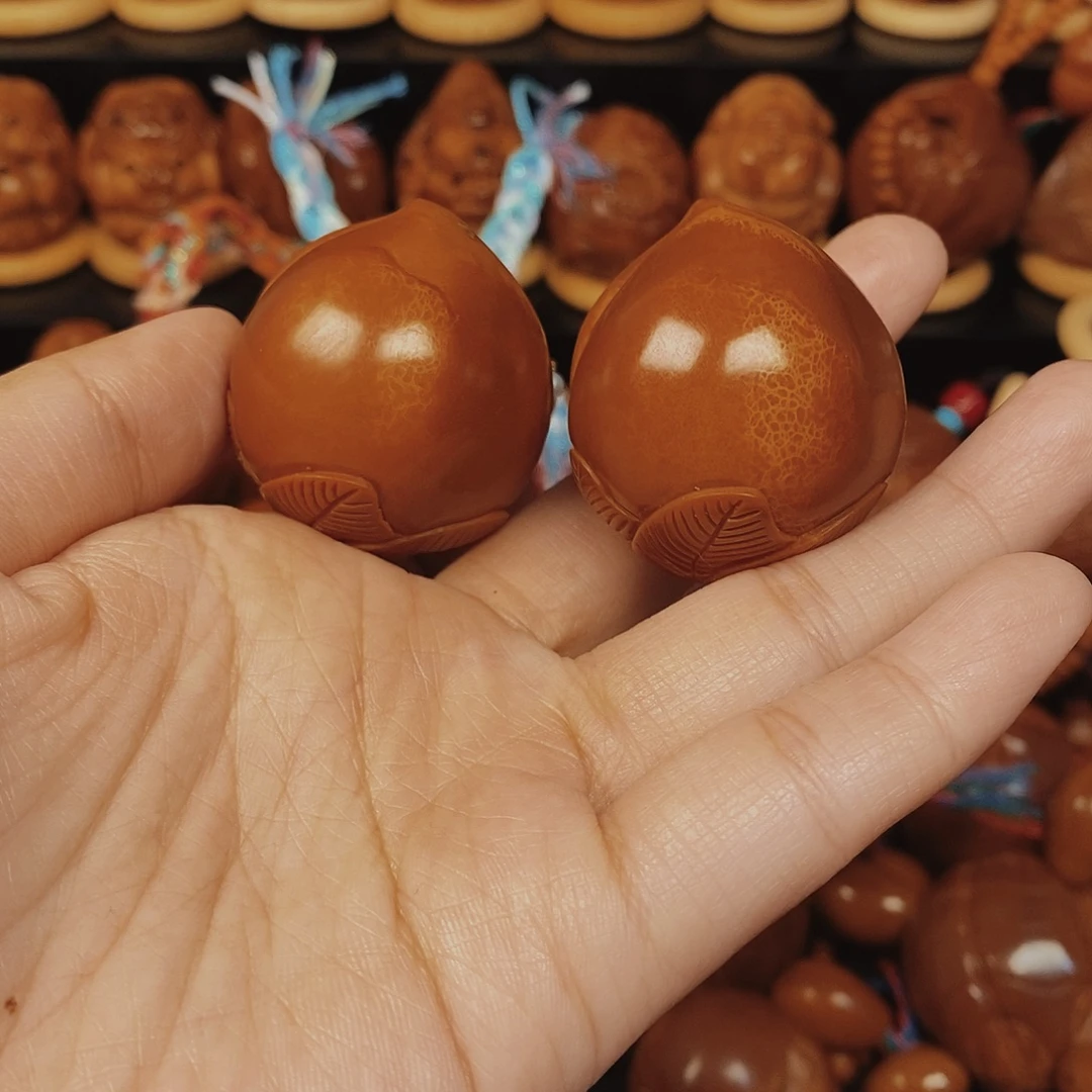 橄榄核手串/手链桃子一对068