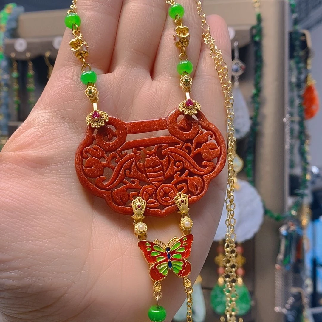 颈饰未镶嵌翡翠翡翠