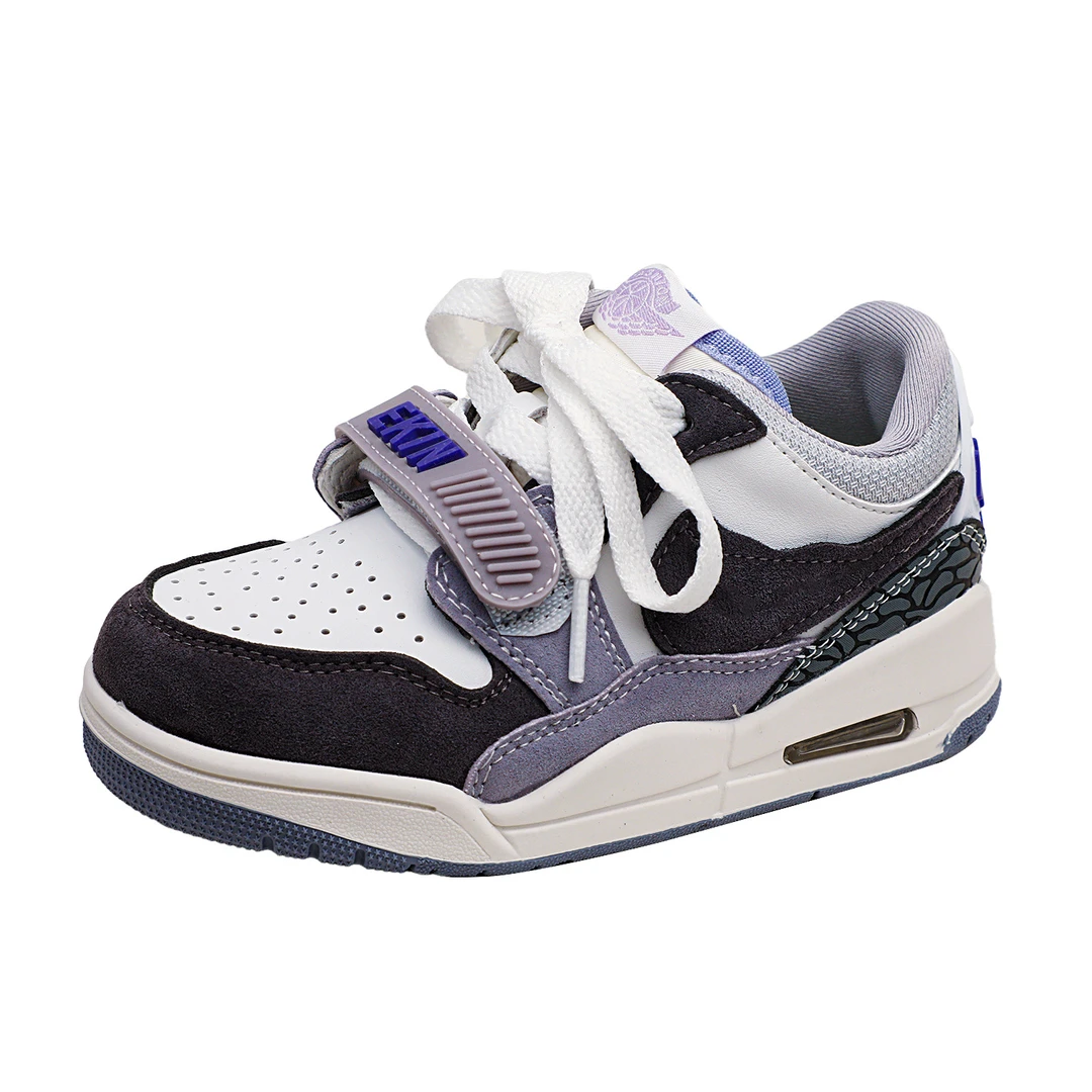 潮牌低帮秋季新款篮球鞋透气运动鞋男女童男孩篮球鞋鞋子儿童鞋子