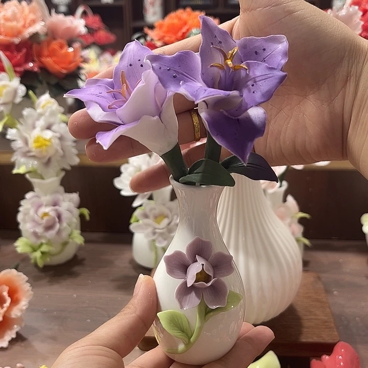 新骨瓷陶瓷工艺品摆件