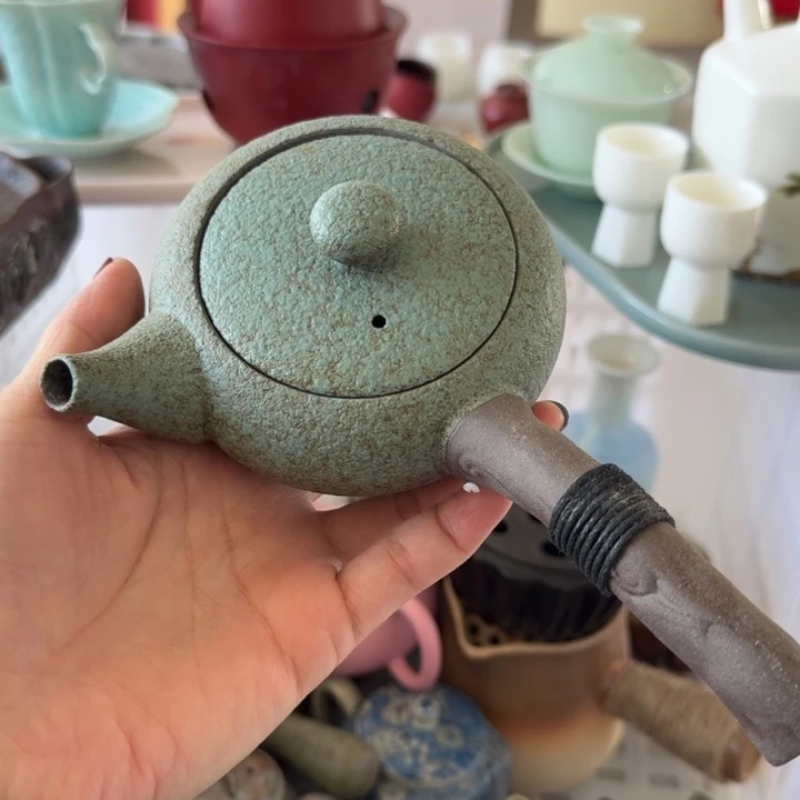 微瑕陶瓷茶具茶杯茶壶