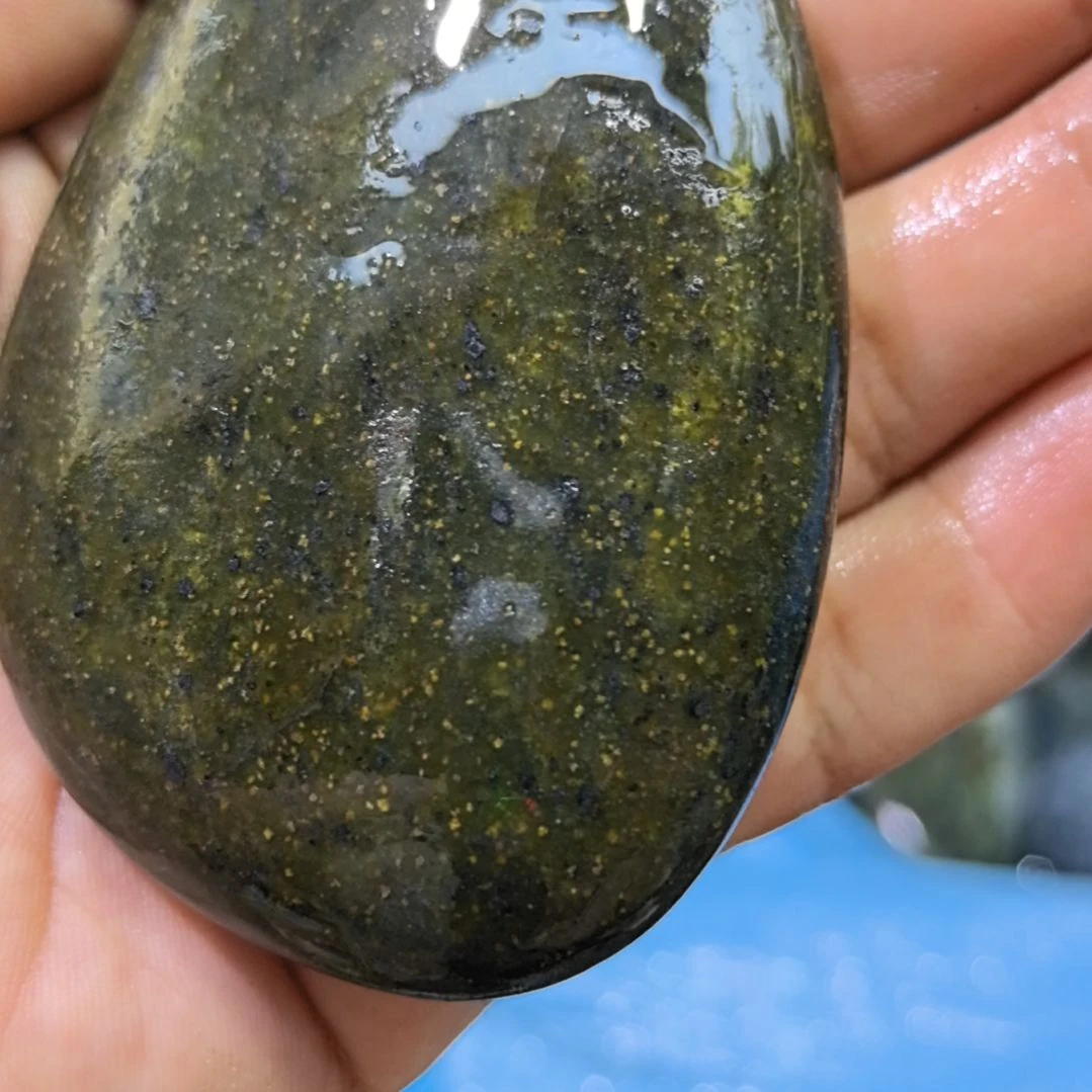 用***9有机玻璃藏玉药王石原石
