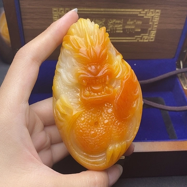 和田玉未镶嵌挂件N