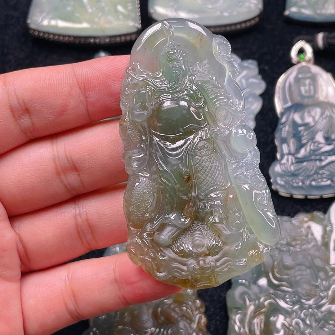 颈饰未镶嵌翡翠7，