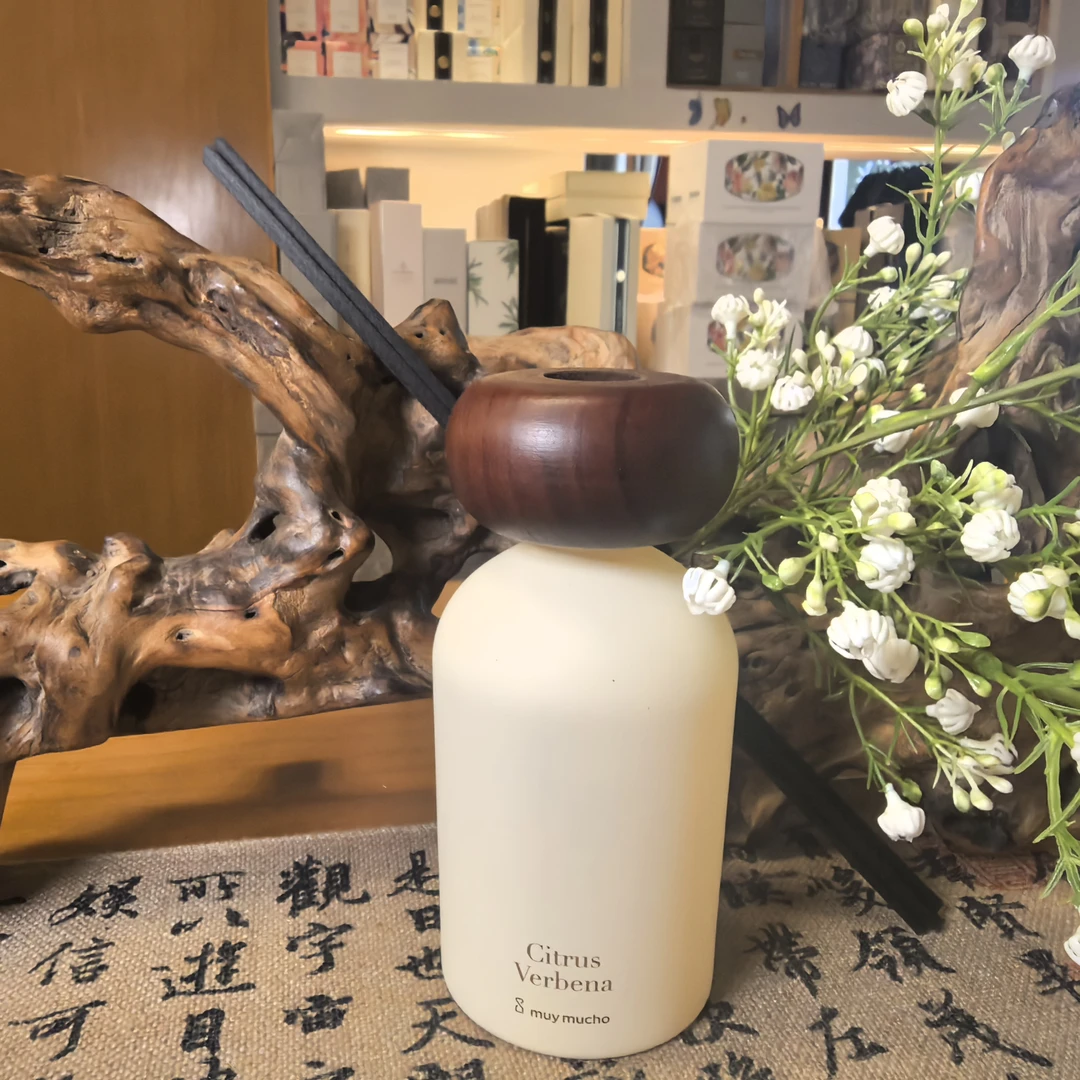 柑橘马鞭草无火香薰精油持久留香清新空气家用液体精油香氛