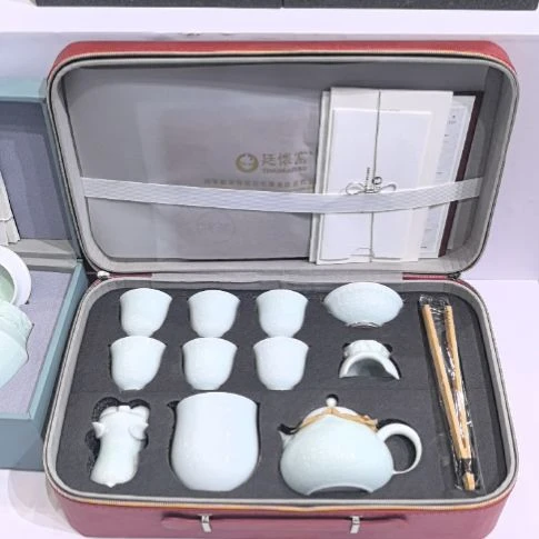 汝瓷茶具套装廷怀窑