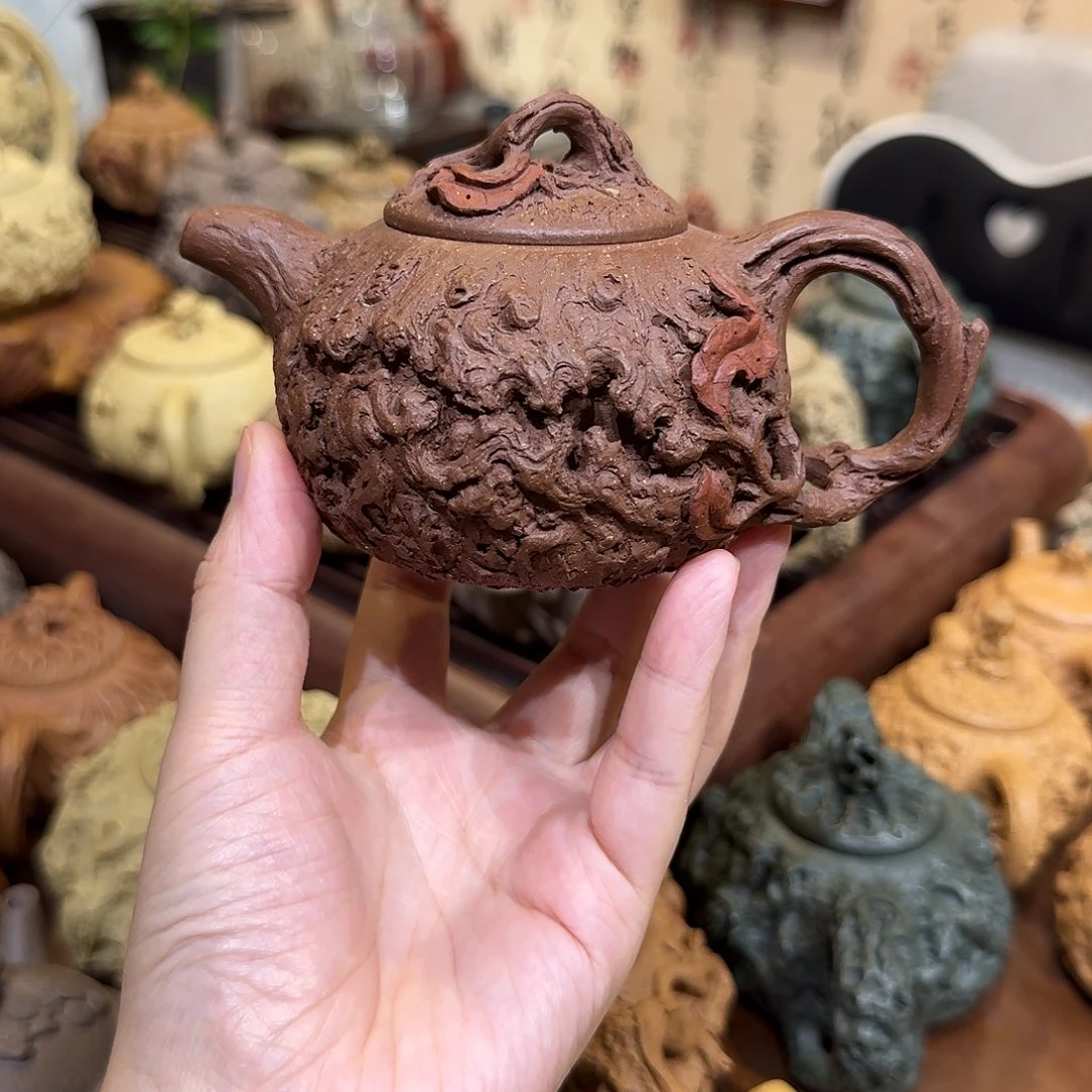 茶壶紫砂五彩段供春