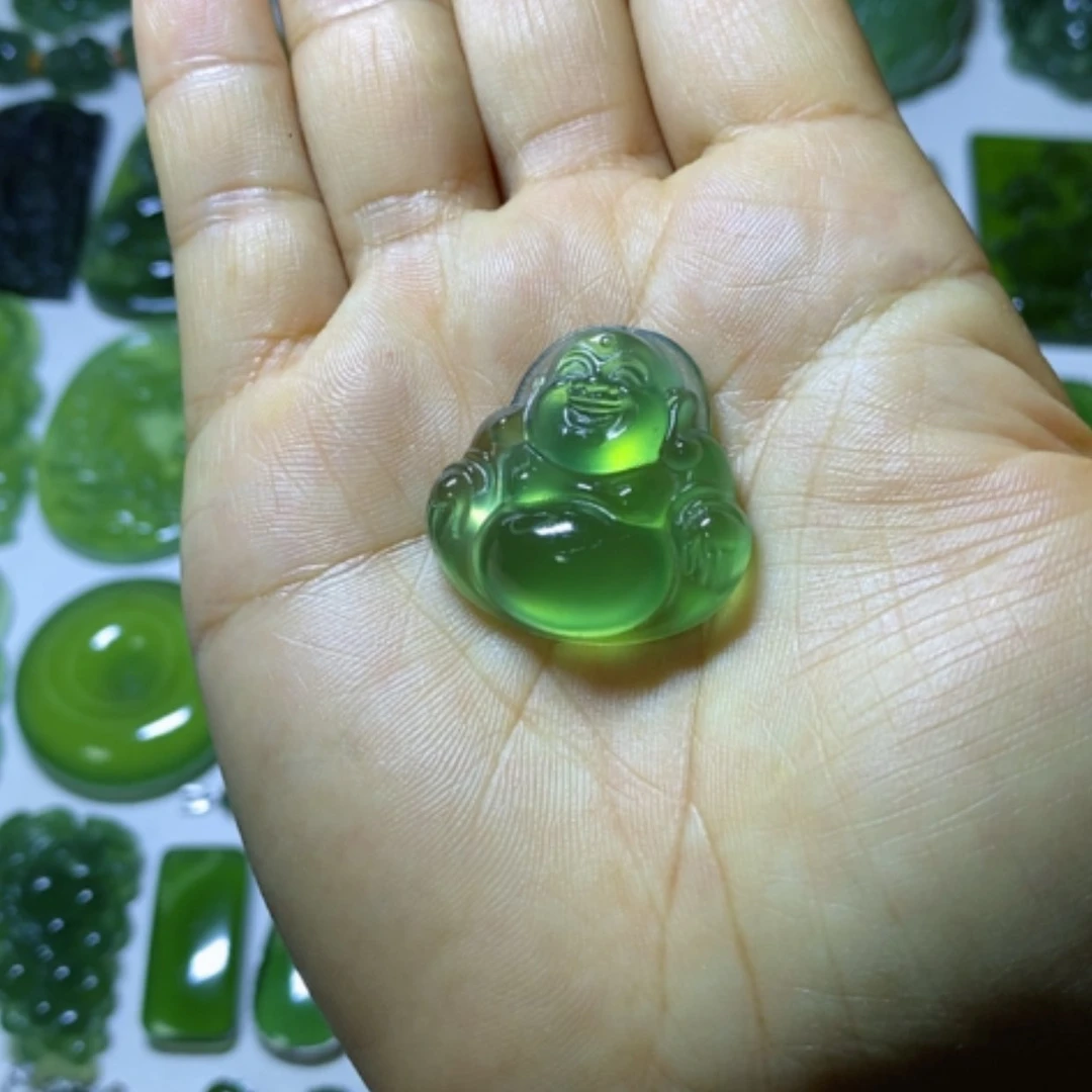 【闪购商品】未镶嵌蛇纹石玉颈饰